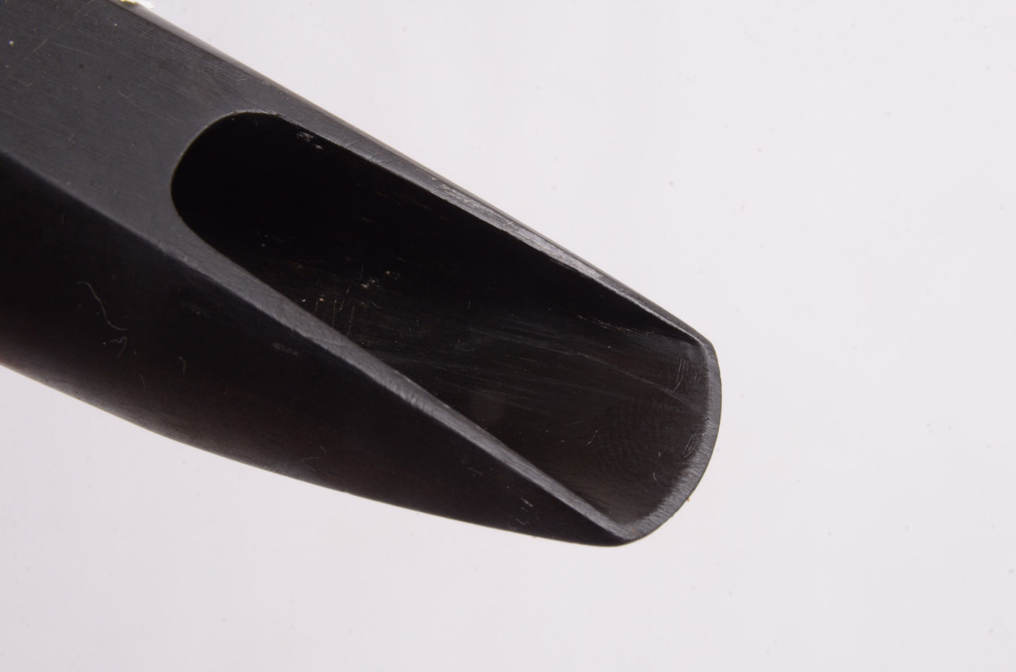 King Equa-Tru Alto Mouthpiece 1930's? Hard Rubber Dark Player MPC1482