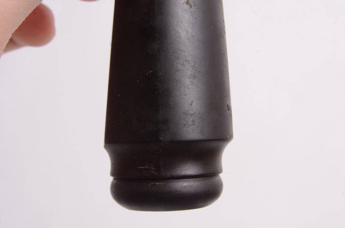 King Equa-Tru Alto Mouthpiece 1930's? Hard Rubber Dark Player MPC1482