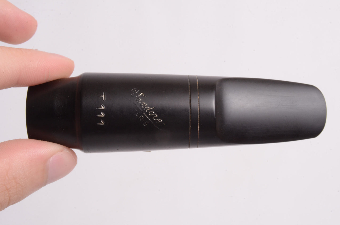 Vandoren Hard Rubber Tenor Mouthpiece T111 Nice Player! .092" MPC1485