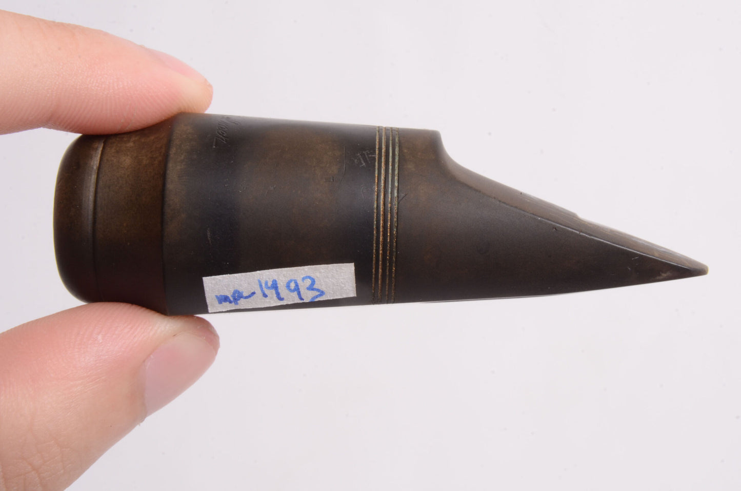 Johnston-Selmer NY 1930's-40's Generic Alto Mouthpiece .064" MPC1493