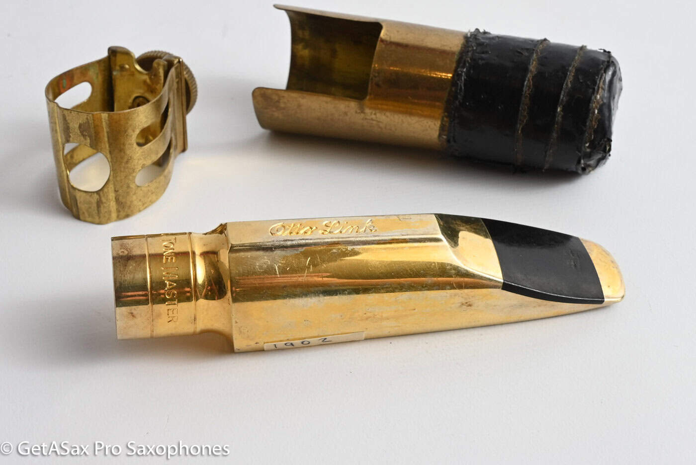 Otto Link Super Tone Master USA 7* .105 Tenor Saxophone Mouthpiece w/ Ligature and Cap MPC1902