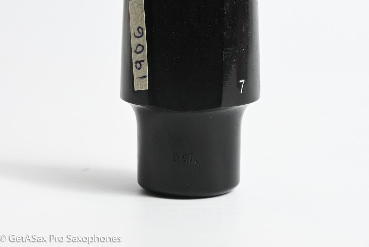 Otto Link Tone Edge Babbitt 80's-90's USA 7 .104 Tenor Saxophone Mouthpiece MPC1906