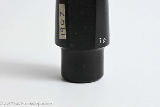Otto Link Tone Edge Babbitt 80's-90's 7* .109 Tenor Saxophone Mouthpiece MPC1907