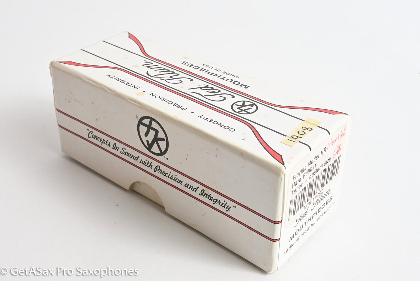 Ted Klum Florida Model 6* .096 Green Marbled Tenor Saxophone Mouthpiece MPC1908