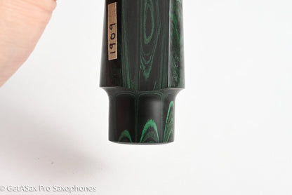 Ted Klum Florida Model 6* .096 Green Marbled Tenor Saxophone Mouthpiece MPC1908