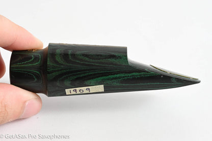 Ted Klum Florida Model 6* .096 Green Marbled Tenor Saxophone Mouthpiece MPC1908