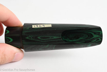 Ted Klum Florida Model 6* .096 Green Marbled Tenor Saxophone Mouthpiece MPC1908