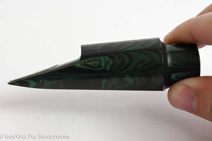 Ted Klum Florida Model 6* .096 Green Marbled Tenor Saxophone Mouthpiece MPC1908