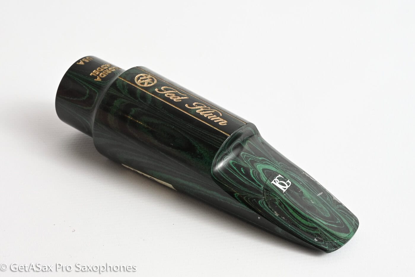 Ted Klum Florida Model 6* .096 Green Marbled Tenor Saxophone Mouthpiece MPC1908