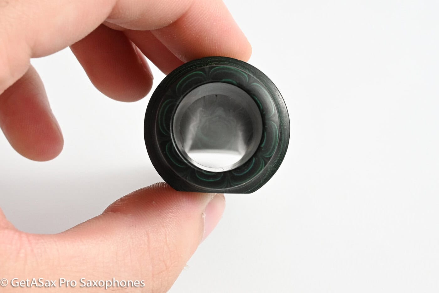 Ted Klum Florida Model 6* .096 Green Marbled Tenor Saxophone Mouthpiece MPC1908