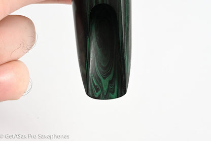 Ted Klum Florida Model 6* .096 Green Marbled Tenor Saxophone Mouthpiece MPC1908
