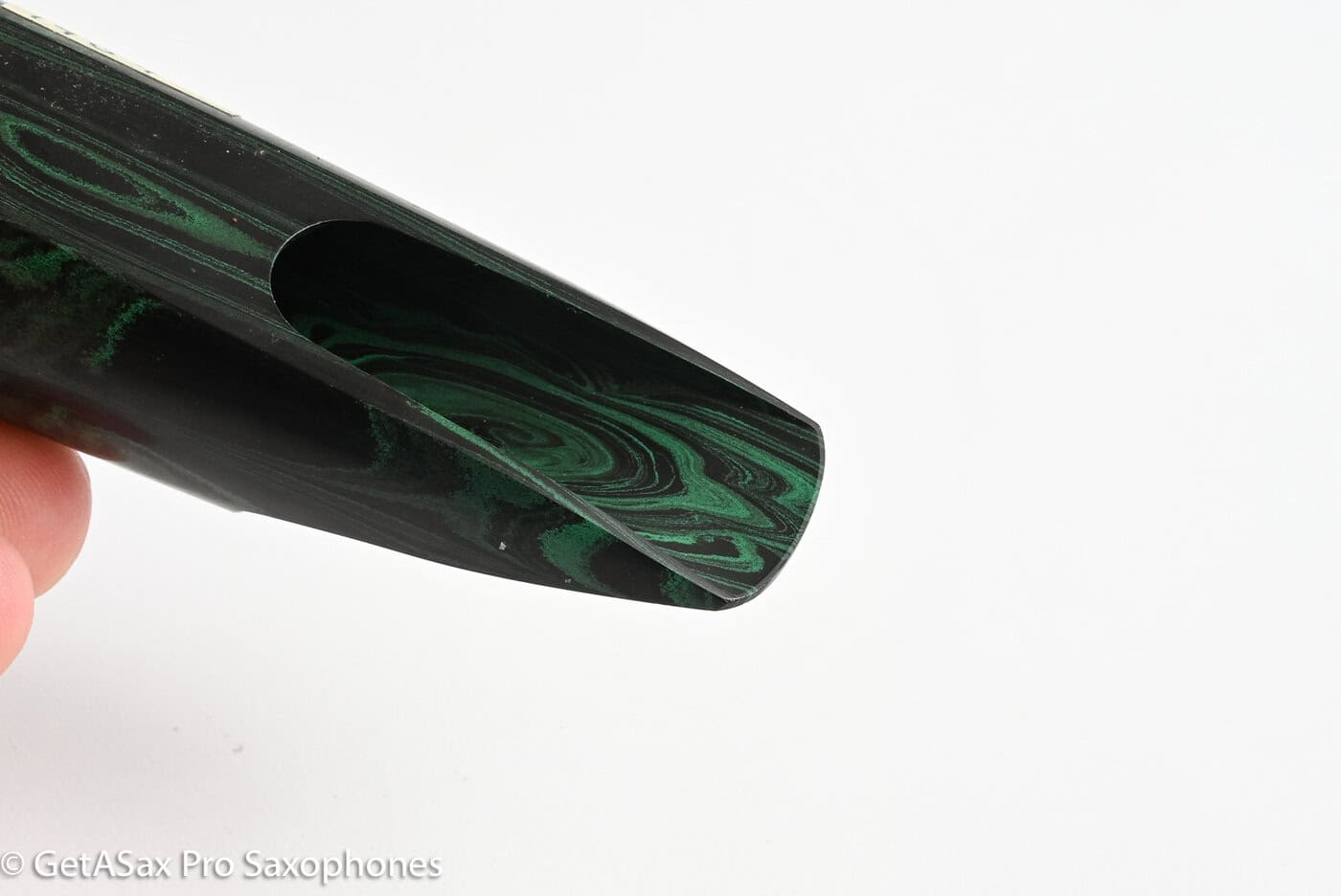 Ted Klum Florida Model 6* .096 Green Marbled Tenor Saxophone Mouthpiece MPC1908