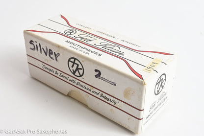 Ted Klum FocusTone Solid Silver Handcrafted 7 .101 Tenor Saxophone Mouthpiece w/ Ligature and Cap MPC1909