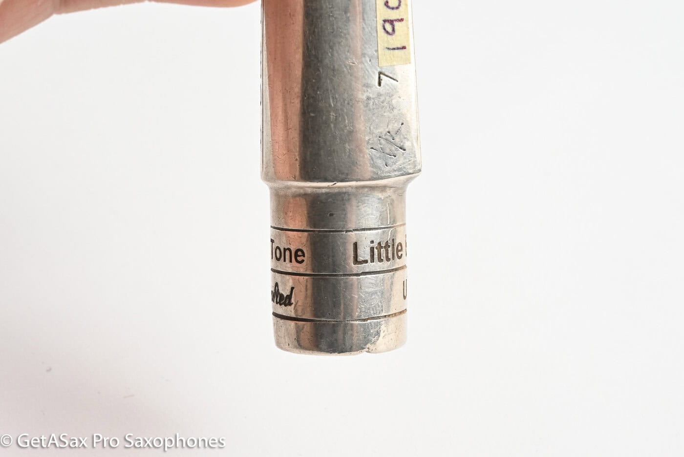 Ted Klum FocusTone Solid Silver Handcrafted 7 .101 Tenor Saxophone Mouthpiece w/ Ligature and Cap MPC1909