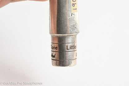 Ted Klum FocusTone Solid Silver Handcrafted 7 .101 Tenor Saxophone Mouthpiece w/ Ligature and Cap MPC1909