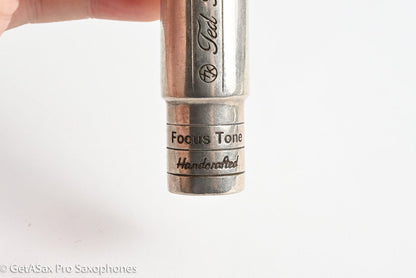 Ted Klum FocusTone Solid Silver Handcrafted 7 .101 Tenor Saxophone Mouthpiece w/ Ligature and Cap MPC1909