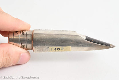 Ted Klum FocusTone Solid Silver Handcrafted 7 .101 Tenor Saxophone Mouthpiece w/ Ligature and Cap MPC1909