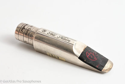 Ted Klum FocusTone Solid Silver Handcrafted 7 .101 Tenor Saxophone Mouthpiece w/ Ligature and Cap MPC1909