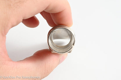 Ted Klum FocusTone Solid Silver Handcrafted 7 .101 Tenor Saxophone Mouthpiece w/ Ligature and Cap MPC1909