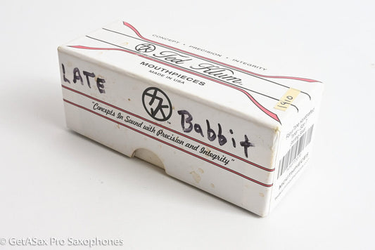 Ted Klum FocusTone Solid Silver Handcrafted 7 .103 Tenor Saxophone Mouthpiece MPC1910