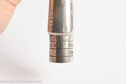 Ted Klum FocusTone Solid Silver Handcrafted 7 .103 Tenor Saxophone Mouthpiece MPC1910