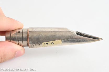 Ted Klum FocusTone Solid Silver Handcrafted 7 .103 Tenor Saxophone Mouthpiece MPC1910