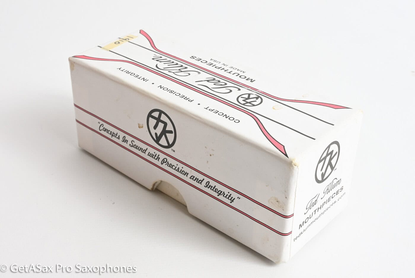 Ted Klum FocusTone Solid Silver Handcrafted 7 .103 Tenor Saxophone Mouthpiece MPC1910