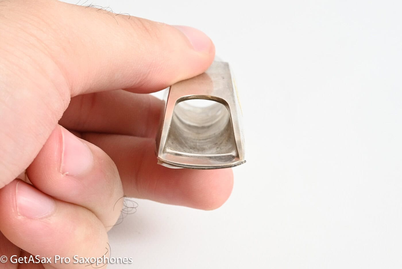 Ted Klum FocusTone Solid Silver Handcrafted 7 .103 Tenor Saxophone Mouthpiece MPC1910