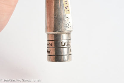 Ted Klum FocusTone Solid Silver Handcrafted 7 .103 Tenor Saxophone Mouthpiece MPC1910