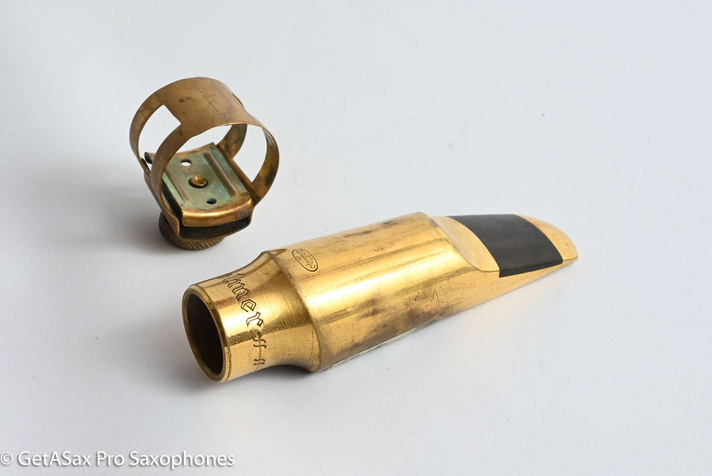 Selmer England 40ff40 Metal Alto Saxophone Mouthpiece: The Parker Piece (Extremely Rare)