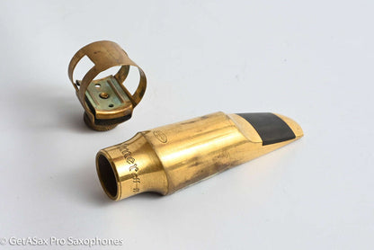 Selmer England 40ff40 Metal Alto Saxophone Mouthpiece: The Parker Piece (Extremely Rare)