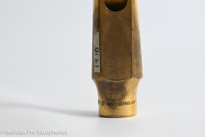 Selmer England 40ff40 Metal Alto Saxophone Mouthpiece: The Parker Piece (Extremely Rare)