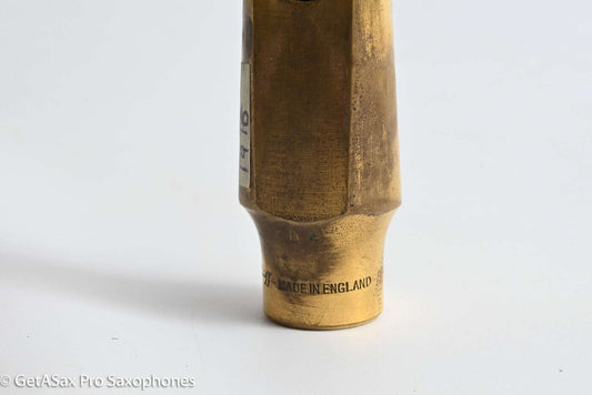 Selmer England 40ff40 Metal Alto Saxophone Mouthpiece: The Parker Piece (Extremely Rare)