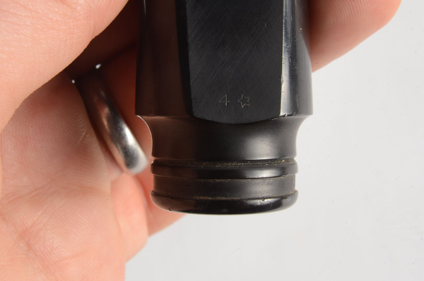 Otto Link Slant NY Eburnated Bar 4* Alto Saxophone Mouthpiece MPC380