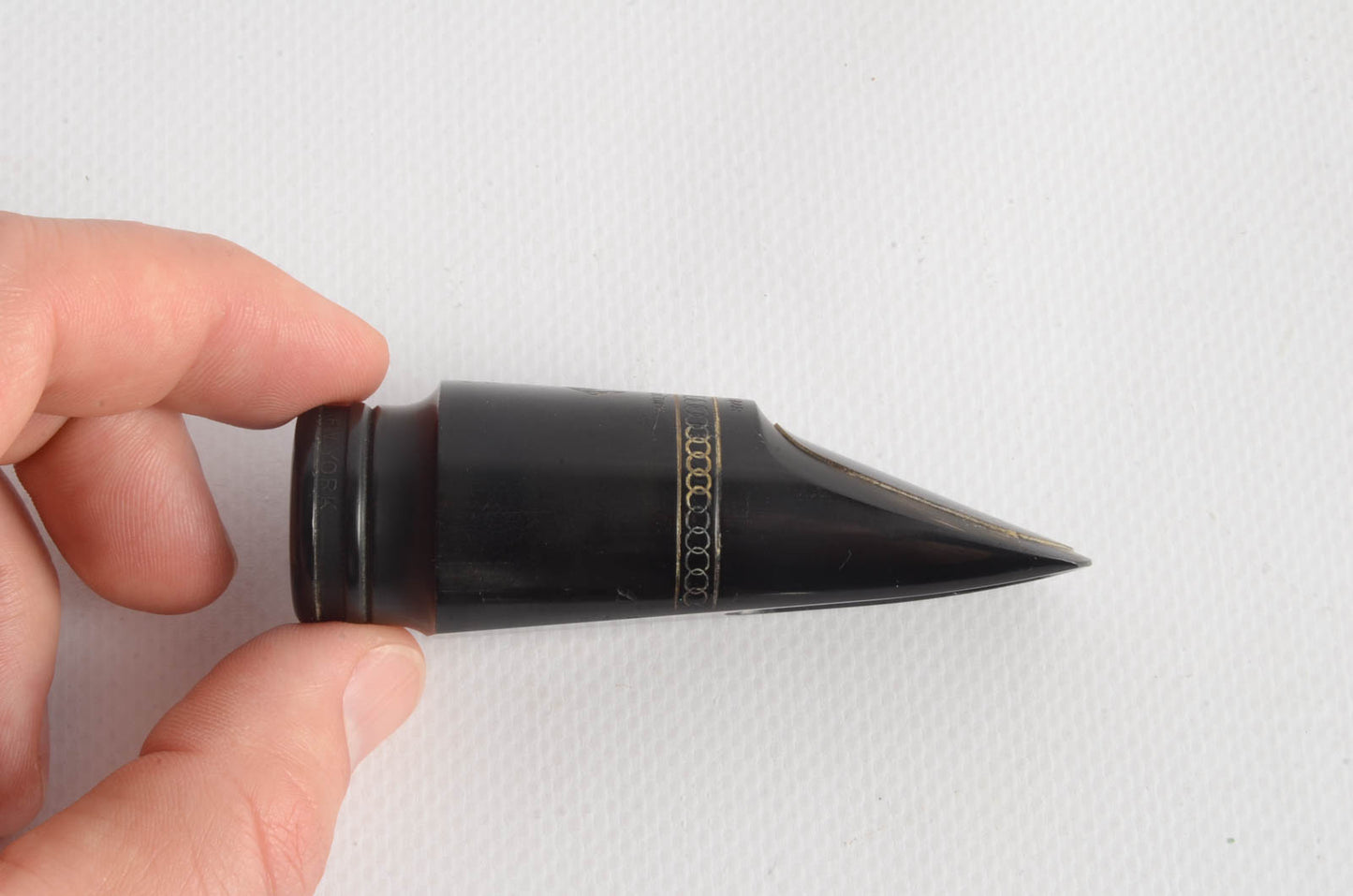 Otto Link Slant NY Eburnated Bar 4* Alto Saxophone Mouthpiece MPC380