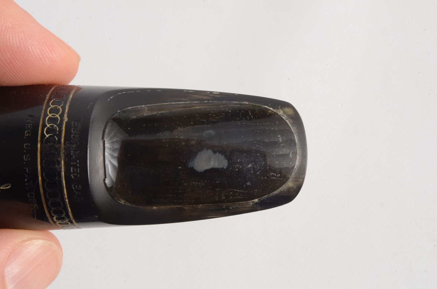 Otto Link Slant NY Eburnated Bar 4* Alto Saxophone Mouthpiece MPC380