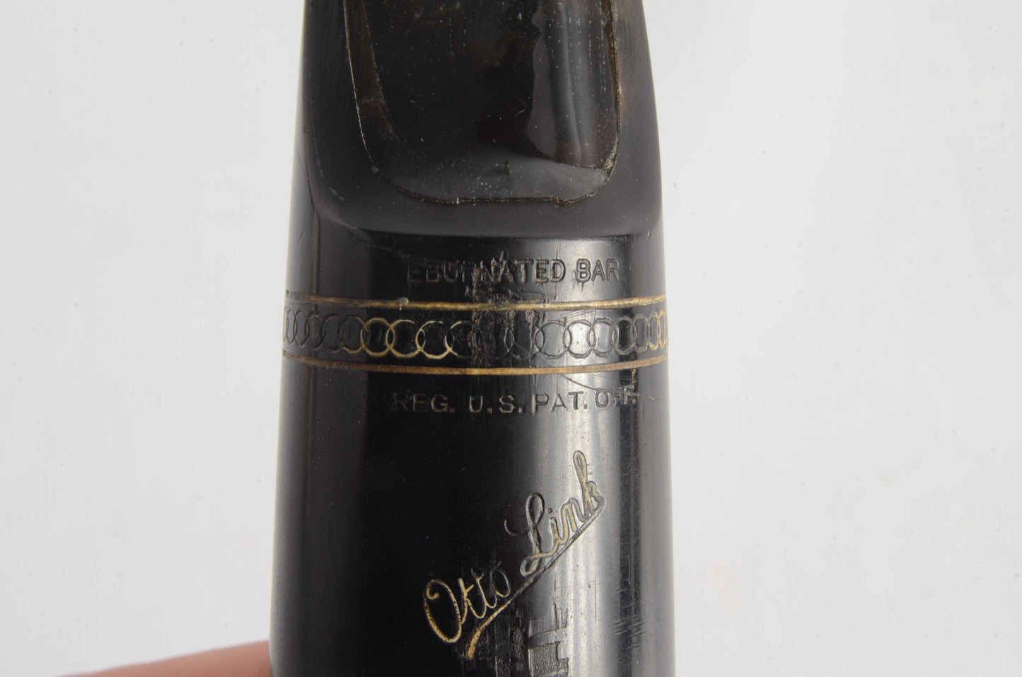Otto Link Slant NY Eburnated Bar 4* Alto Saxophone Mouthpiece MPC380