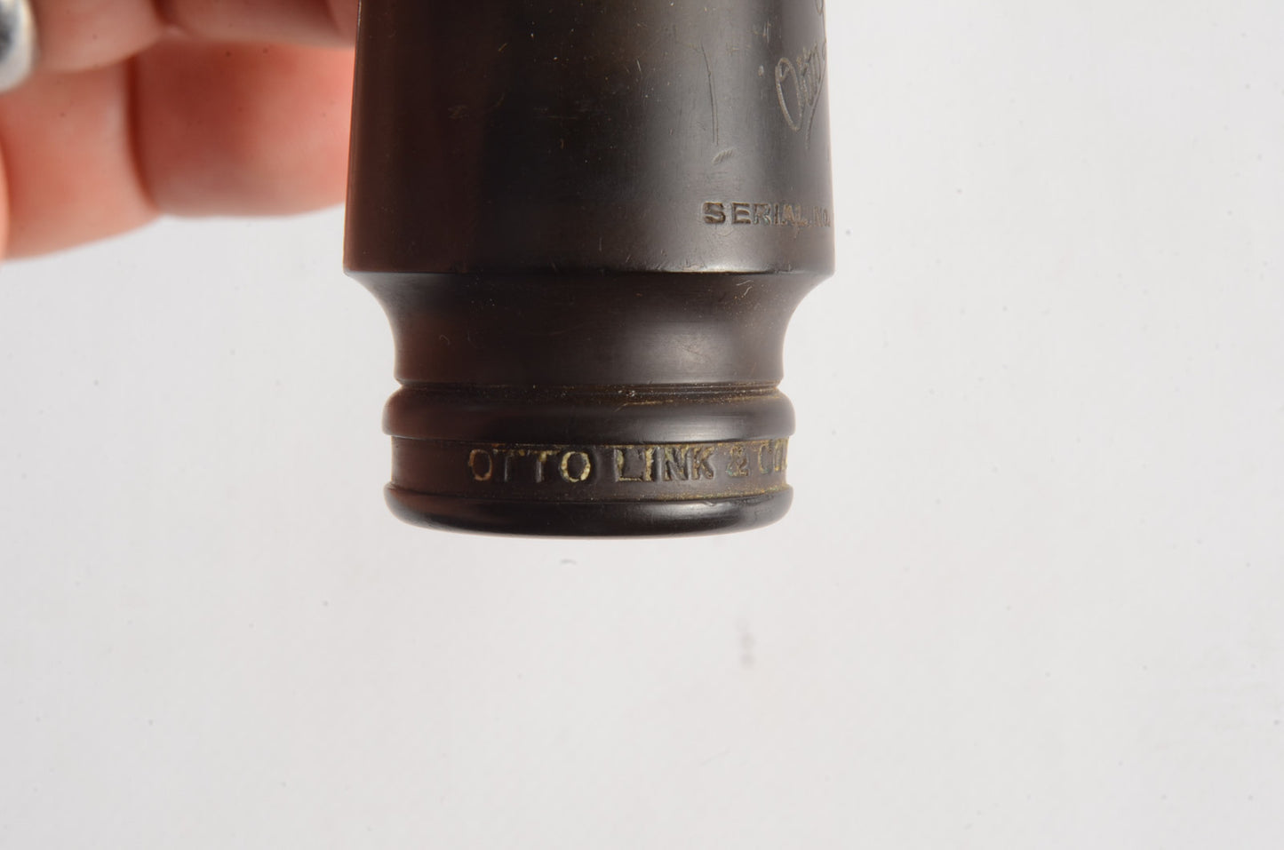 Otto Link Slant NY Eburnated Bar 4* Alto Saxophone Mouthpiece MPC382