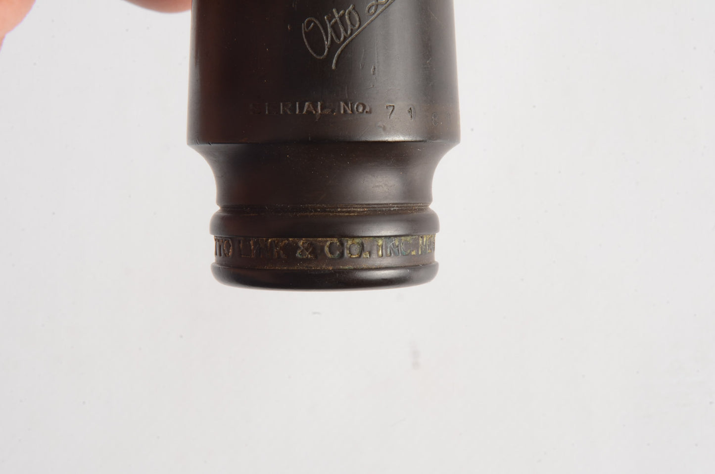 Otto Link Slant NY Eburnated Bar 4* Alto Saxophone Mouthpiece MPC382