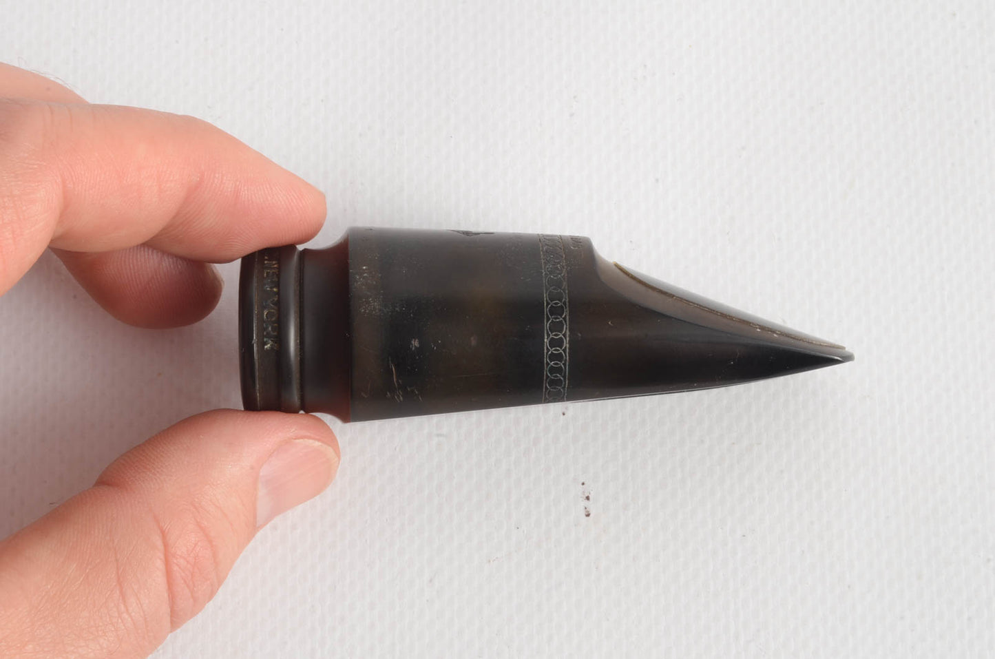 Otto Link Slant NY Eburnated Bar 4* Alto Saxophone Mouthpiece MPC382