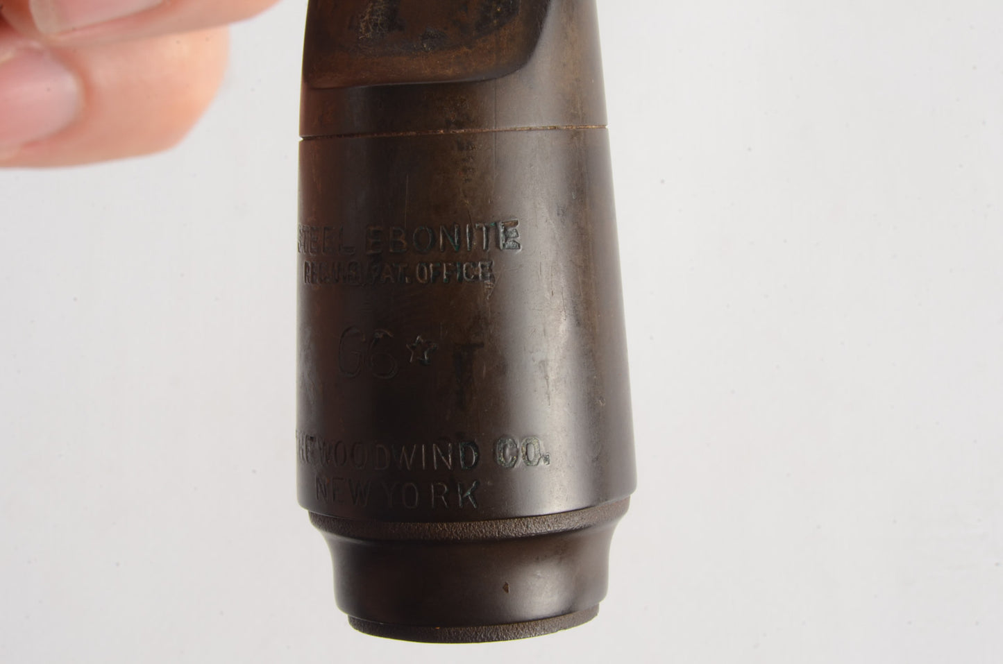The Woodwind Co NY G6* Soprano Saxophone Mouthpiece MPC385