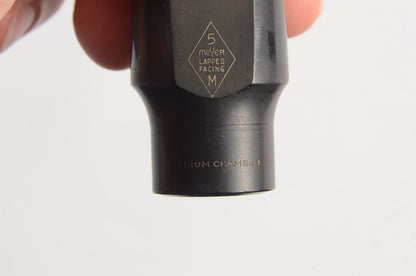 Meyer New York USA 5M Medium Chamber Alto Saxophone Mouthpiece Original! MPC395