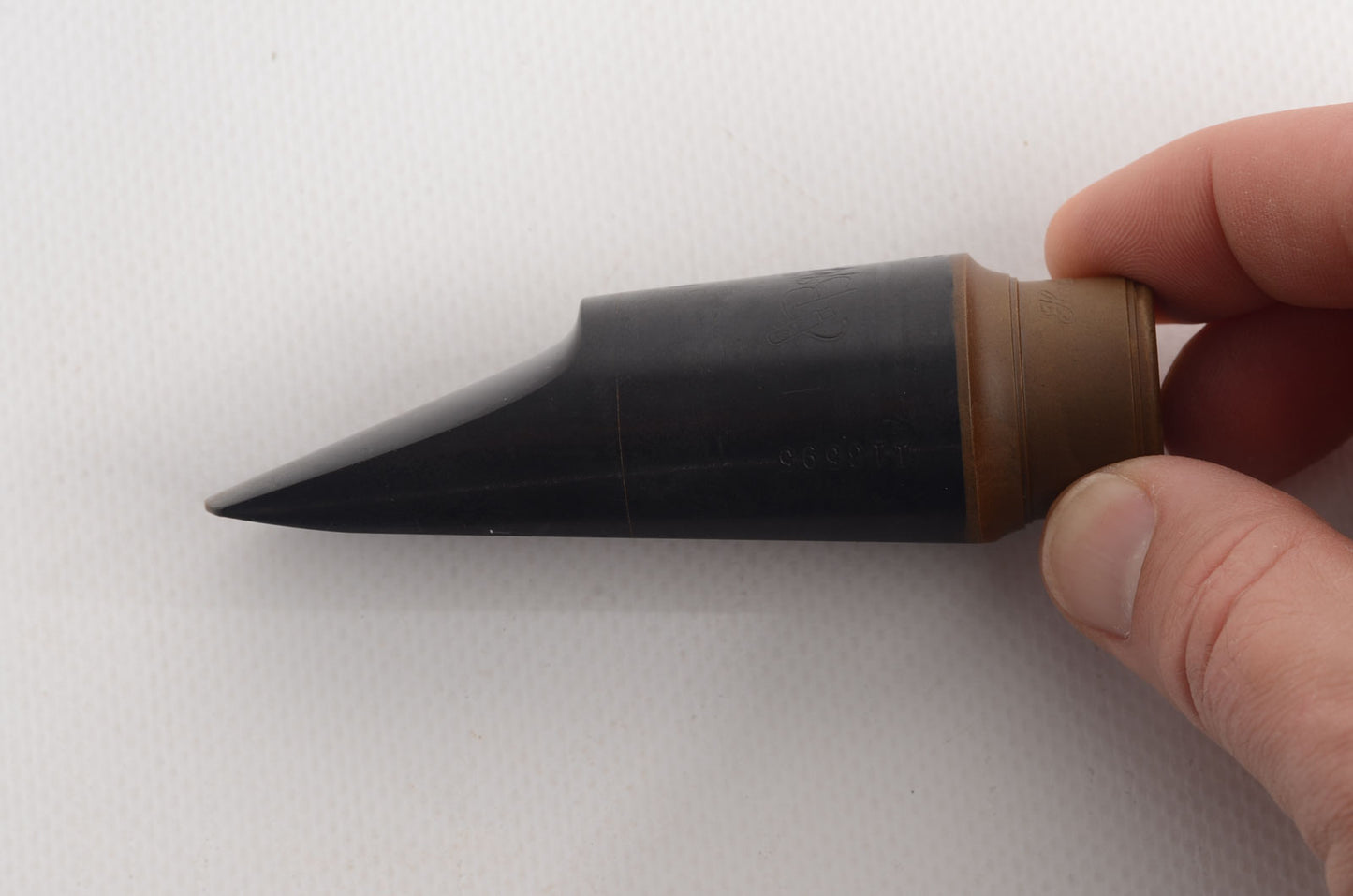 Brilhart Hard Rubber 3* Tenor Saxophone Mouthpiece MPC396