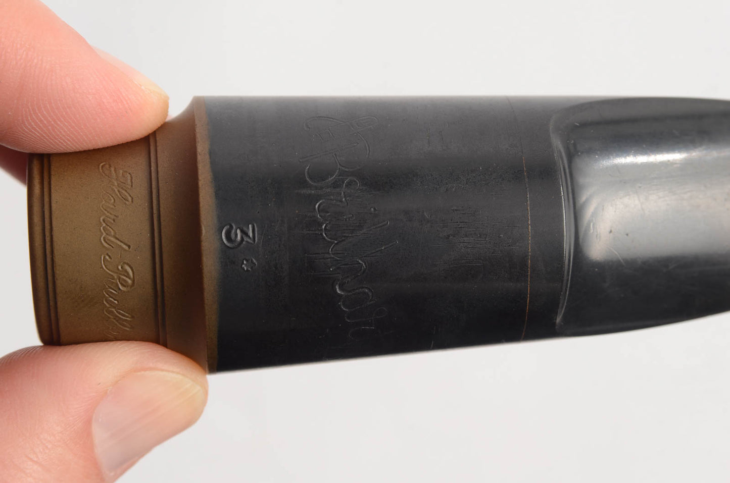 Brilhart Hard Rubber 3* Tenor Saxophone Mouthpiece MPC396