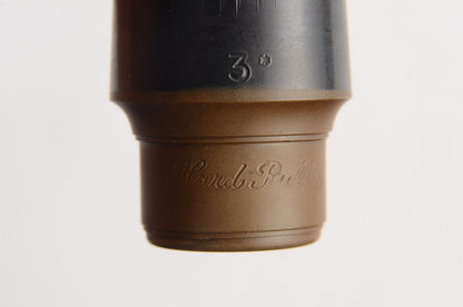 Brilhart Hard Rubber 3* Tenor Saxophone Mouthpiece MPC396