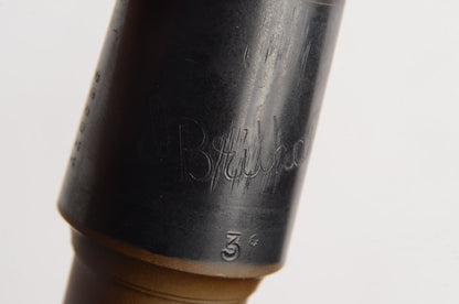 Brilhart Hard Rubber 3* Tenor Saxophone Mouthpiece MPC396