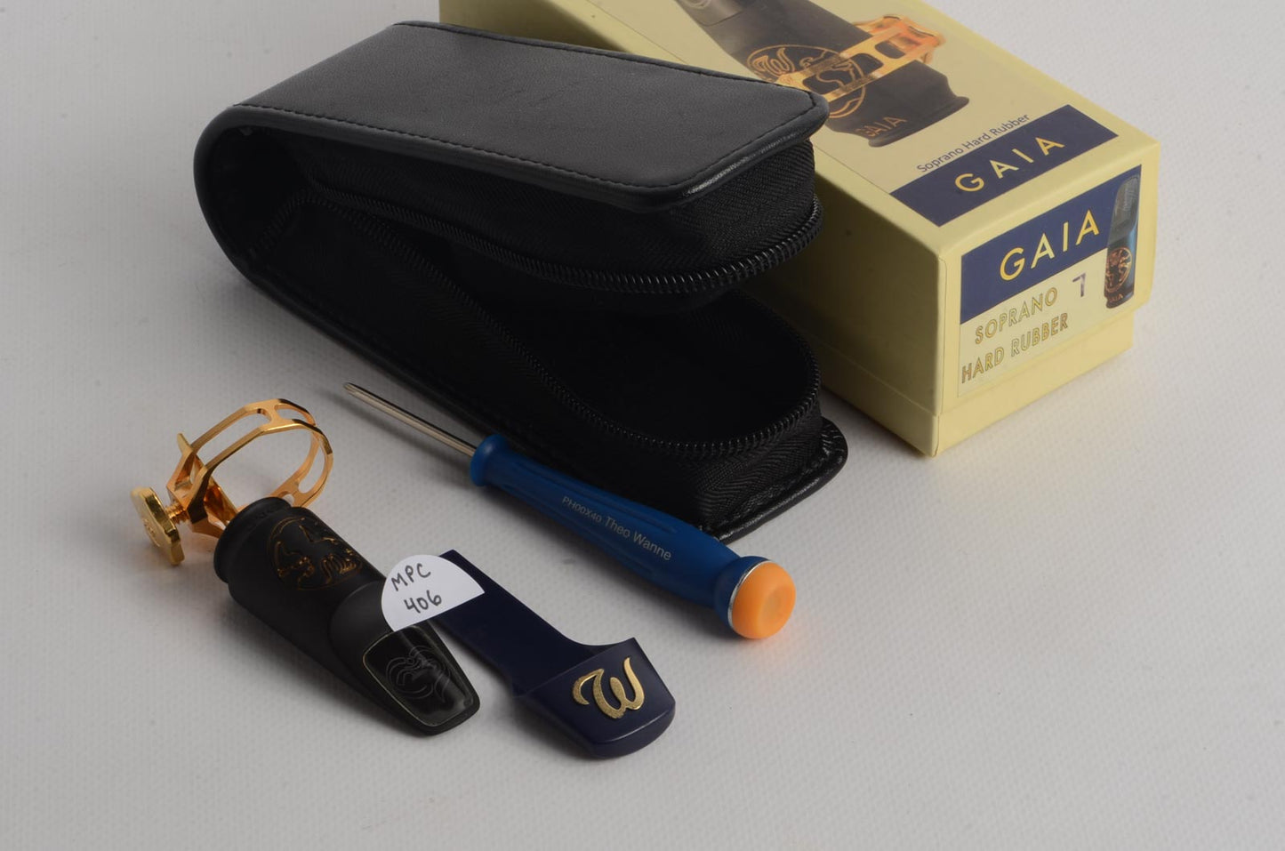 Theo Wanne Gaia 2 NEW 7 HR Soprano Saxophone Mouthpiece MPC406