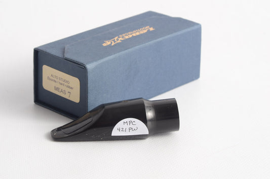 LeBayle Ebonite Studio S7 Alto Saxophone Mouthpiece MPC421 Meyer 5 Good player!
