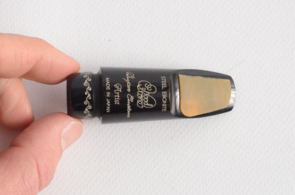 Wood Stone Steel Ebonite Super Custom Artist 8 Soprano Saxophone Mouthpiece MPC423PW