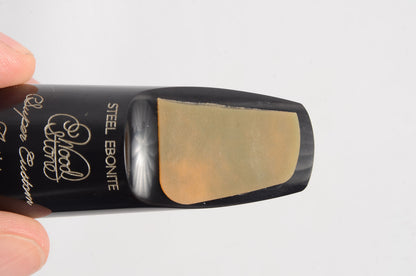 Wood Stone Steel Ebonite Super Custom Artist 8 Soprano Saxophone Mouthpiece MPC423PW